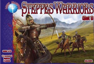 ALLIANCE 1:72 ALL72051 Steppes Warriors. Set 1