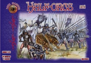 ALLIANCE 1:72 ALL72022 Half-Orcs, set 4