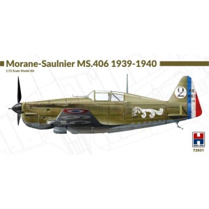 Hobby 2000 1:72 72031 Morane-Saulnier MS.406 1939-40