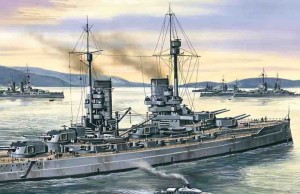 ICM 1:350 S.001 König WWI german Battelship