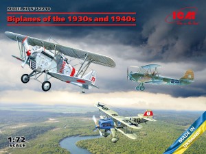 ICM 1:72 72210 Biplanes of the 1930s and 1940s (??-51A-1, Ki-10-II, U-2/Po-2VS)