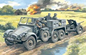 ICM 1:72 72461 Krupp L2H143 Kfz. 69 with Pak 36 Gun