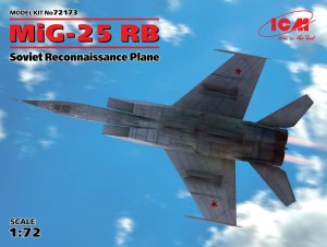 ICM 1:72 72173 MiG-25 RB,Soviet Reconnaissance Plane
