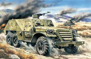 ICM 1:72 72531 Gepanzerter Mannschaftswagen BTR-152 V