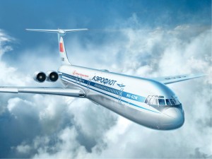 ICM 1:144 14405 Ilyushin-62M, Soviet Passenger Aircraft