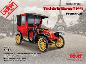 ICM 1:35 35659 Taxi de la Marne(1914),French Car