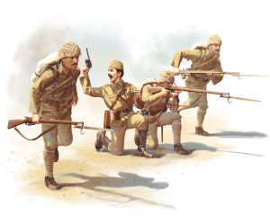 ICM 1:35 35700 Turkich Infantry 1915-1918 (4 figures)
