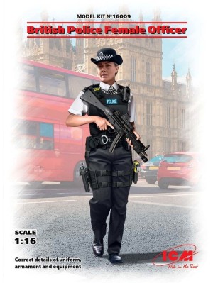 ICM 1:16 16009 British Police Female Officer