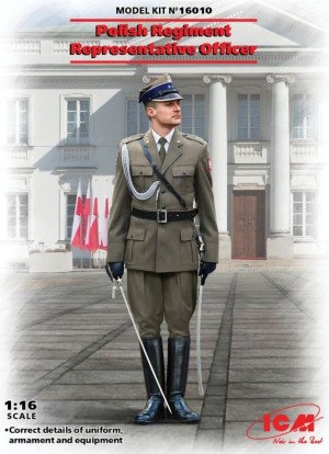 ICM 1:16 16010 Polish Regiment Representative Officer