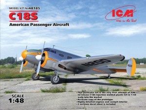 ICM 1:48 48185 C18S,American Passenger Aircraft