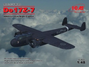 ICM 1:48 48245 Do 17Z-7, WWII German Night Fighter
