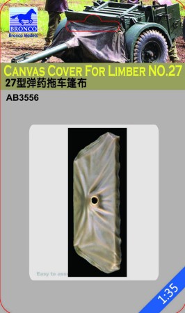 Bronco Models 1:35 AB3556 Canvas Cover For Limber No.27