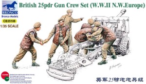 Bronco Models 1:35 CB35108 25pdr Gun Crew Set