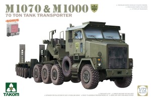 Takom 1:72 TAK5021 M1070&M1000 70 TON TANK TRANSPORTER
