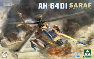Takom 1:35 TAK2605 AH-64DI SARAF Attack Helicopter