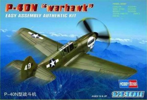 Hobby Boss 1:72 80252 P-40N ''Kitty hawk''