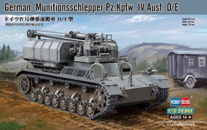 Hobby Boss 1:72 82907 German Munitionsschlepper Pz.Kpfw. IV Ausf. D/E