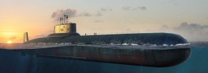 Hobby Boss 1:350 83532 Russian Navy Typhoon Class SSBN