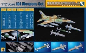 SKUNKMODEL Workshop 1:72 SW-72001 IDF WEAPON SET (AN/AXQ-14,Delilah,Python