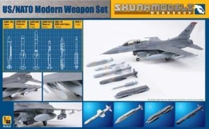 SKUNKMODEL Workshop 1:48 SW-48006 US/NATO MODERN WEAPON SET