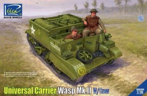 Riich Models 1:35 RV35036 Universal Carrier Wasp Mk.IIC w/Crew are included in the first batch of produ