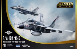 KINETIC 1:48 K48088 F/A-18A/D AGRESSOR