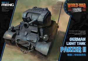 MENG-Model  WWT-019 German Light Tank Panzer II (CARTOON MODEL)