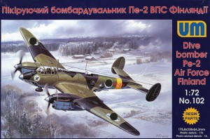 Unimodels 1:72 UM102 Dive Bomber Pe-2