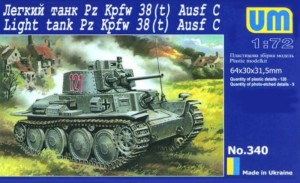 Unimodels 1:72 UM340 PzKpfw.38(t)