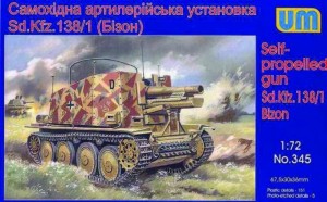 Unimodels 1:72 UM345 Sd.Kfz 138/1 Bison