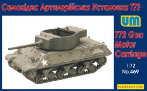 Unimodels 1:72 UM469 T72 Gun Motor Carriage