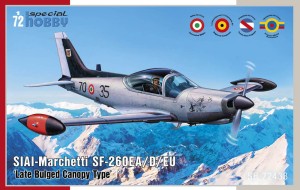 Special Hobby 1:72 100-SH72433 SIAI-Marchetti SF-260EA/D/EU  Late Bulged Canopy Type