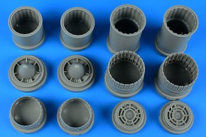 Aires 1:32 2254 RF-4C Phantom II exhaust nozzles for REVELL