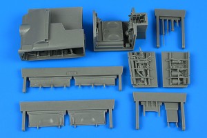Aires 1:48 4825 Sea Harrier FRS.1/FA.2 wheel bay for Kinetic