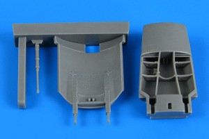 Aires 1:48 4839 Harrier GR.1/GR.3 /AV-8A air brake for KINETIC