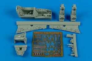 Aires 1:72 7294 F-4G Phantom II cockpit set for Hasegawa
