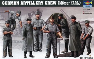 Trumpeter 1:35 409 Deutsche Artillerie Besatzung für Mörser Karl