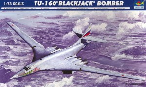 Trumpeter 1:72 1620 TU-160 Blackjack Bomber