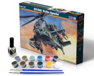 Mistercraft 1:72 SD-36 AH-64A Strike Apache SUPER SET