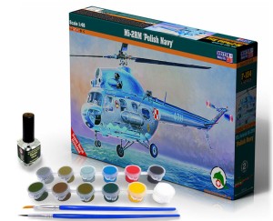 Mistercraft 1:48 SF-154 4 Mi-2 RM Polish Navy, START SET