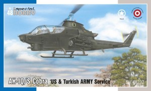 Special Hobby 1:48 100-SH48232 AH-1Q/S Cobra ‘US & Turkish Army Service’ 1/48