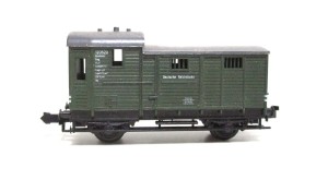 Minitrix N 13254 Güterzug Begleitwagen Pwg DB  (6314G)