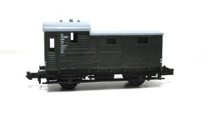 Minitrix N 13254 Güterzug Begleitwagen Pwg DB  (5705H)