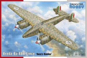 Special Hobby 1:72 100-SH72397 Breda Ba.88B Lince
