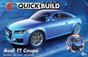 Airfix  J6054 QUICKBUILD Audi TT Coupe - Blue