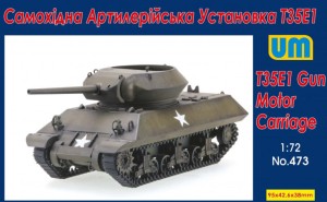 Unimodels 1:72 UM473 T35E1 Gun Motor Carriage
