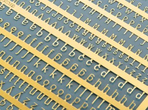 Matho Models  80008 PE Letters: 1,5 - 2,0mm