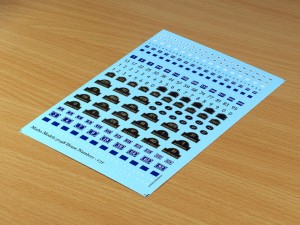 Matho Models 1:35 35098 House Numbers