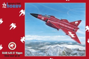 Special Hobby 1:72 100-SH72497 SAAB AJS-37 Viggen ‘Show Must Go On’