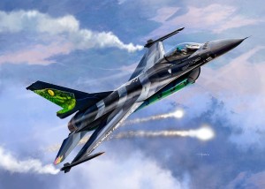 KINETIC 1:48 K48154 F-16A BELGIUM DREAM VIPER